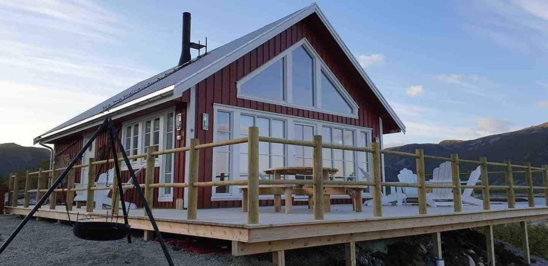 Valberg High Quality Seaview Cabin 外观 照片