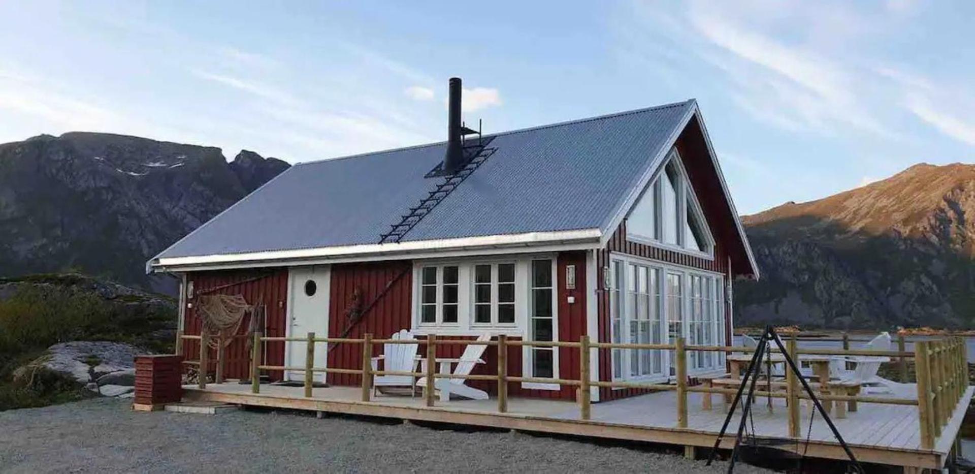 Valberg High Quality Seaview Cabin 外观 照片